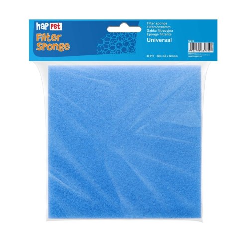 Happet - gąbka do filtra drobnoziarnista 25x25x5cm Happet - gąbka do filtra drobnoziarnista 25x25x5cm