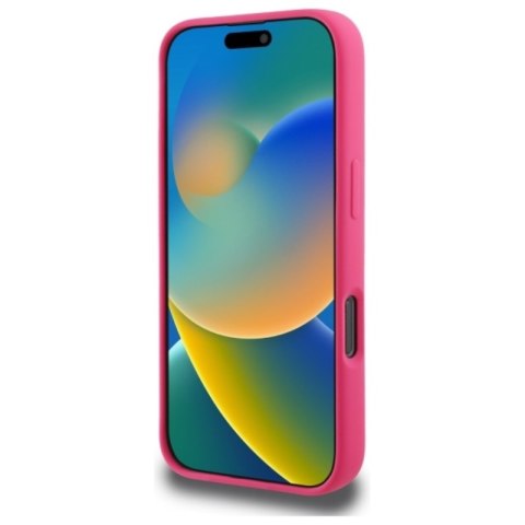 Karl Lagerfeld Silicone Choupette Head Print MagSafe - Etui iPhone 16 Pro (fuksja) Karl Lagerfeld Silicone Choupette Head Print MagSafe - Etui iPhone 16 Pro (fuksja)