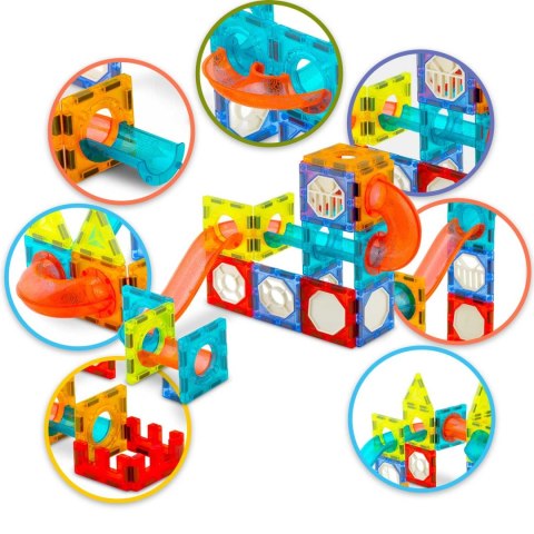 Klocki magnetyczne z podświetleniem RK-763 Ricokids Klocki magnetyczne z podświetleniem RK-763 Ricokids