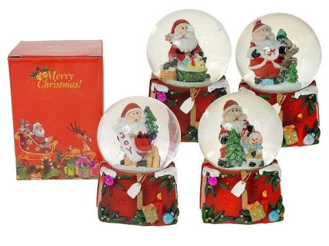 Kula śnieżna z Mikołajem MIX Kula śnieżna z Mikołajem MIX