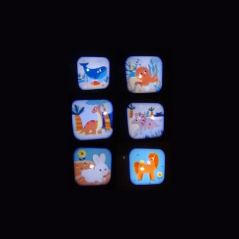 Latarka z projektorem slajdów Latarka z projektorem slajdów