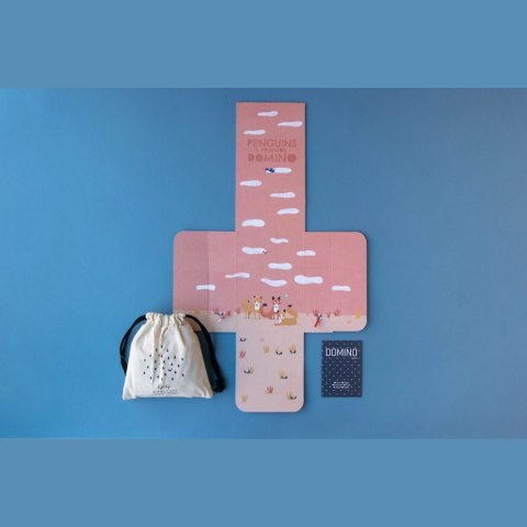 Londji Gra Domino - Pingwinek i Przyjaciele