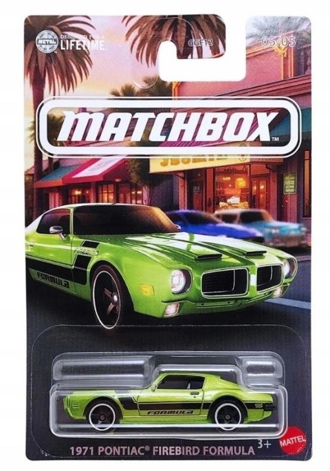 Matchbox Samochodzik tematyczny Pontiac Firrebird Matchbox Samochodzik tematyczny Pontiac Firrebird