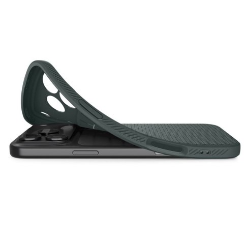 Spigen Liquid Air - Etui do iPhone 17 Pro Max (Abyss Green)