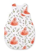 Śpiworek dla dzieci bawełniany M 3-12 mcy TOG 2.5 całoroczny ocieplany - wiewiórki białe