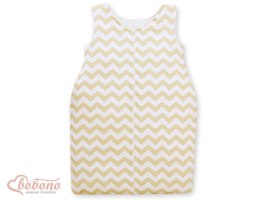 Śpiworek niemowlęcy- Simple chevron beżowy