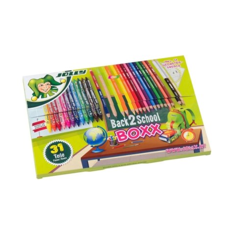 Zestaw Back 2 School - kredki + mazaki - 31 el. Zestaw Back 2 School - kredki + mazaki - 31 el.