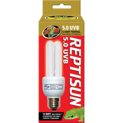 Zoomed ReptiSun 13W 5.0 UVB - żarówka UVB tropikalna
