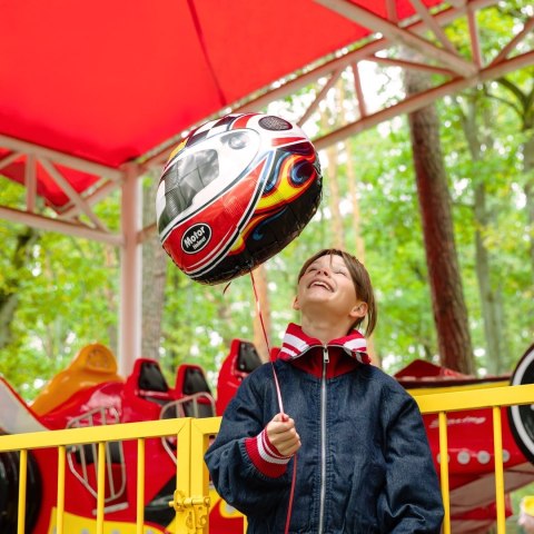 Balon Foliowy Kask na Motor Formuła Racing 56 cm Balon Foliowy Kask na Motor Formuła Racing 56 cm