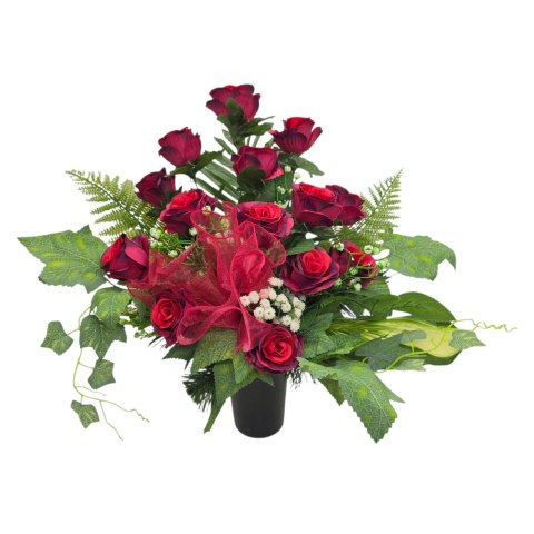 Bukiet flakon stroik na cmentarz kompozycja kwiatowa na wszystkich świętych Bukiet flakon stroik na cmentarz kompozycja kwiatowa na wszystkich świętych