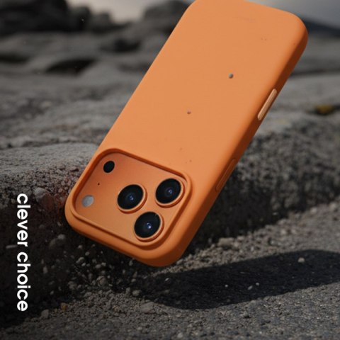 Crong Color Cover Magnetic - Etui MagSafe iPhone 17 Pro (czarny) Crong Color Cover Magnetic - Etui MagSafe iPhone 17 Pro (czarny)