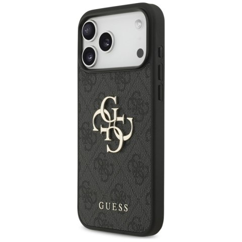 Guess 4G Strap 4G Classic Logo - Etui iPhone 17 Pro Max (czarny) Guess 4G Strap 4G Classic Logo - Etui iPhone 17 Pro Max (czarny)