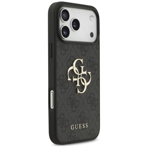 Guess 4G Strap 4G Classic Logo - Etui iPhone 17 Pro Max (czarny) Guess 4G Strap 4G Classic Logo - Etui iPhone 17 Pro Max (czarny)