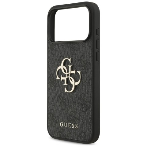 Guess 4G Strap 4G Classic Logo - Etui iPhone 17 Pro Max (czarny) Guess 4G Strap 4G Classic Logo - Etui iPhone 17 Pro Max (czarny)