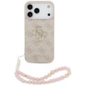 Guess 4G Strap 4G Classic Logo - Etui iPhone 17 Pro Max (różowy)