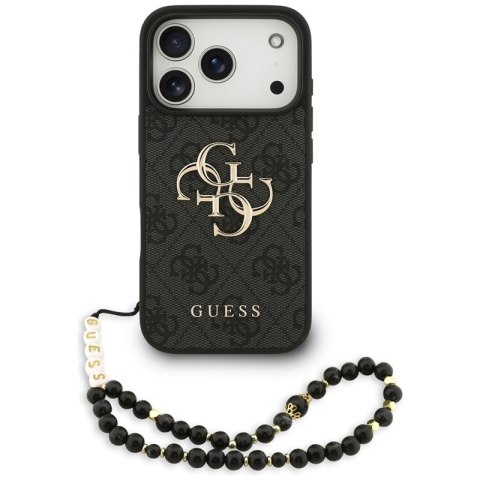Guess 4G Strap 4G Classic Logo - Etui iPhone 17 Pro (czarny) Guess 4G Strap 4G Classic Logo - Etui iPhone 17 Pro (czarny)