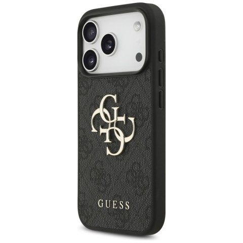 Guess 4G Strap 4G Classic Logo - Etui iPhone 17 Pro (czarny) Guess 4G Strap 4G Classic Logo - Etui iPhone 17 Pro (czarny)