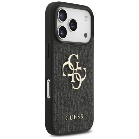 Guess 4G Strap 4G Classic Logo - Etui iPhone 17 Pro (czarny) Guess 4G Strap 4G Classic Logo - Etui iPhone 17 Pro (czarny)