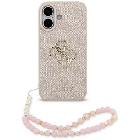 Guess 4G Strap 4G Classic Logo - Etui iPhone 17 (różowy) Guess 4G Strap 4G Classic Logo - Etui iPhone 17 (różowy)