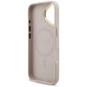 Guess 4G Strass Logo MagSafe - Etui iPhone 17 Pro (różowy)