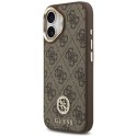 Guess 4G Strass Logo MagSafe - Etui iPhone 17 (brązowy)
