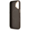 Guess 4G Strass Logo MagSafe - Etui iPhone 17 (brązowy)