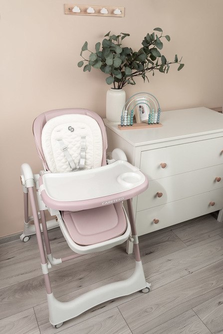 KRZESEŁKO DO KARMIENIA NESTO PINK KRZESEŁKO DO KARMIENIA NESTO PINK