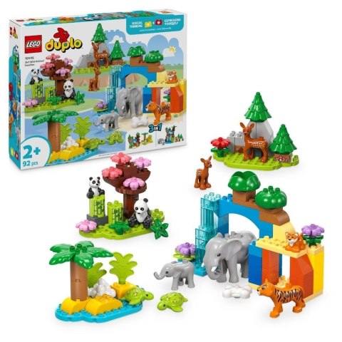 LEGO(R) DUPLO 10446 (2szt) Rodziny dzikich zwierząt LEGO(R) DUPLO 10446 (2szt) Rodziny dzikich zwierząt