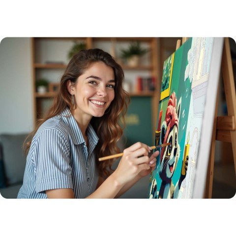 Obraz do malowania po numerach 40x50 cm Massido Szop Obraz do malowania po numerach 40x50 cm Massido Szop