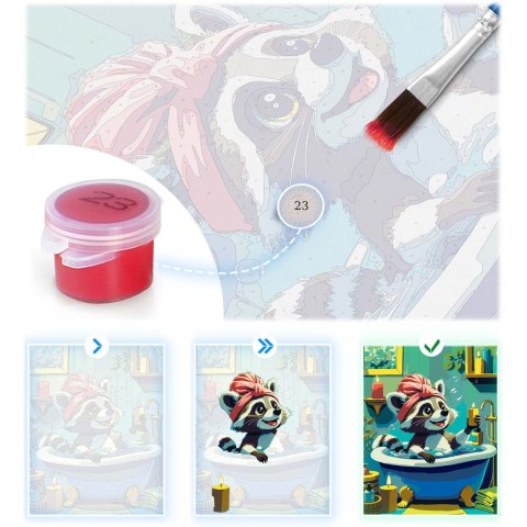 Obraz do malowania po numerach 40x50 cm Massido Szop Obraz do malowania po numerach 40x50 cm Massido Szop