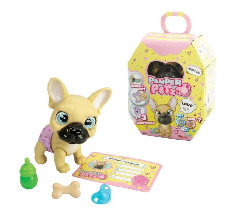 Pamper Petz Buldog francuski 15cm Pamper Petz Buldog francuski 15cm