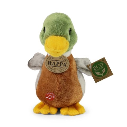 Rappa - Pluszowa realistyczna maskotka Kaczka Krzyżówka z dźwiękiem 22 cm Eco-Friendly Rappa - Pluszowa realistyczna maskotka Kaczka Krzyżówka z dźwiękiem 22 cm Eco-Friendly