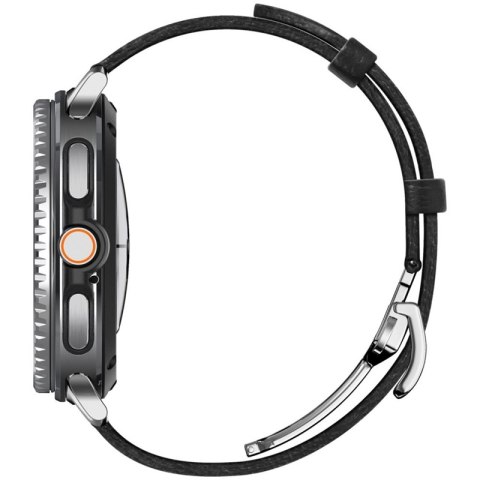 Spigen Enzo - Pasek z naturalnej skóry do Samsung Galaxy Watch 8 / 8 Classic 40 / 44 / 46 mm (Black) Spigen Enzo - Pasek z naturalnej skóry do Samsung Galaxy Watch 8 / 8 Classic 40 / 44 / 46 mm (Black)
