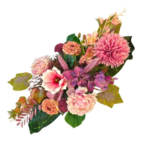 Stroik na cmentarz kwiaty wiązanka miska na grób wszystkich świętych