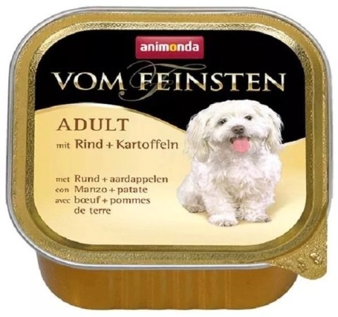 Animonda Dog Vom Feinsten Adult Wołowina Z Ziemniakami 150g Animonda Dog Vom Feinsten Adult Wołowina Z Ziemniakami 150g