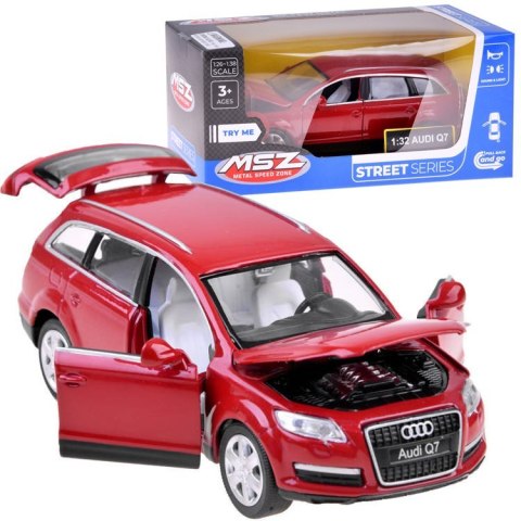 Auto Suv Audi Q7 1:32 metalowe autko ZA3748 Auto Suv Audi Q7 1:32 metalowe autko ZA3748