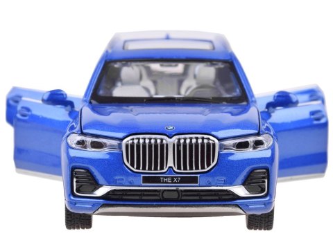 Auto Suv BMW X7 1:32 metalowe autko model dźwięki światła ZA3756 Auto Suv BMW X7 1:32 metalowe autko model dźwięki światła ZA3756