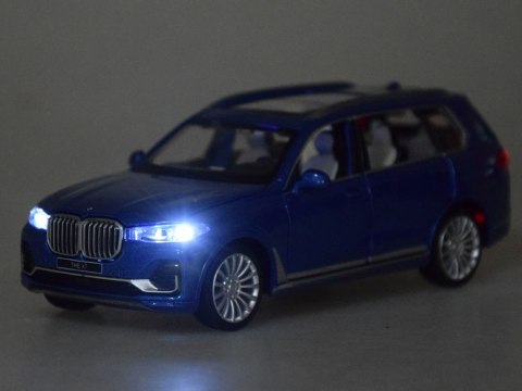 Auto Suv BMW X7 1:32 metalowe autko model dźwięki światła ZA3756 Auto Suv BMW X7 1:32 metalowe autko model dźwięki światła ZA3756