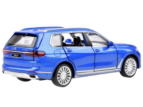 Auto Suv BMW X7 1:32 metalowe autko model dźwięki światła ZA3756 Auto Suv BMW X7 1:32 metalowe autko model dźwięki światła ZA3756