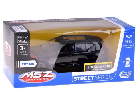Auto metalowe model Volvo XC40 Recharge skala 1:32 dźwięki światło ZA4614 Auto metalowe model Volvo XC40 Recharge skala 1:32 dźwięki światło ZA4614