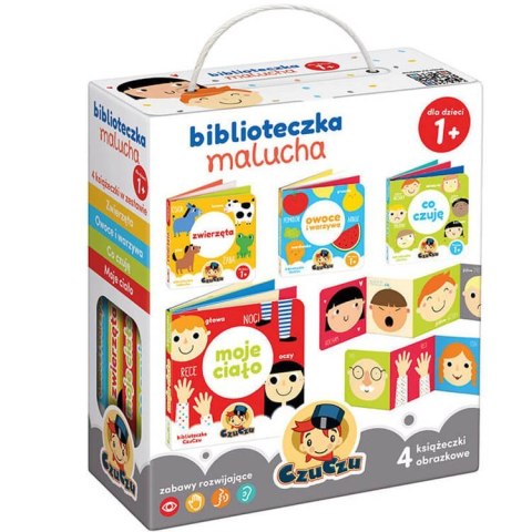 CzuCzu Biblioteczka malucha 4 książeczki ZA4160 CzuCzu Biblioteczka malucha 4 książeczki ZA4160