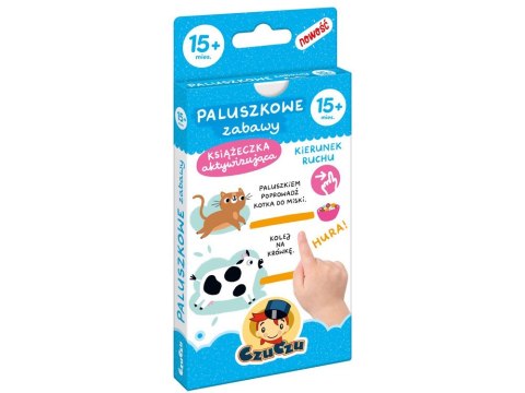 CzuCzu Paluszkowe zabawy książeczka 15m+ ZA4591 CzuCzu Paluszkowe zabawy książeczka 15m+ ZA4591
