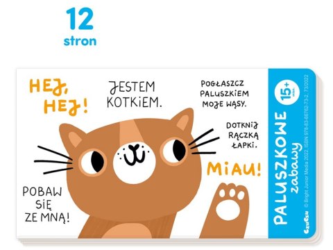 CzuCzu Paluszkowe zabawy książeczka 15m+ ZA4591 CzuCzu Paluszkowe zabawy książeczka 15m+ ZA4591