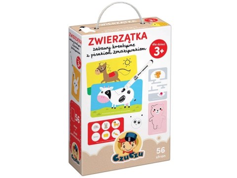 CzuCzu Zwierzątka Zabawy kreatywne pisak ZA4055 CzuCzu Zwierzątka Zabawy kreatywne pisak ZA4055