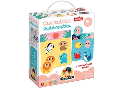 CzuCzuLotto Zwierzątka gra edukacyjna ZA4061 CzuCzuLotto Zwierzątka gra edukacyjna ZA4061