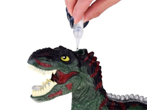 Dinozaur zdalnie sterowany gestem pilot RC 2w1 zieje ryczy świeci RC0625 ZI Dinozaur zdalnie sterowany gestem pilot RC 2w1 zieje ryczy świeci RC0625 ZI