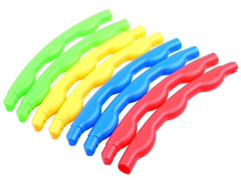 Hula hop składane kolorowe koło do kręcenia 60 cm 8 elementów SP0692 Hula hop składane kolorowe koło do kręcenia 60 cm 8 elementów SP0692