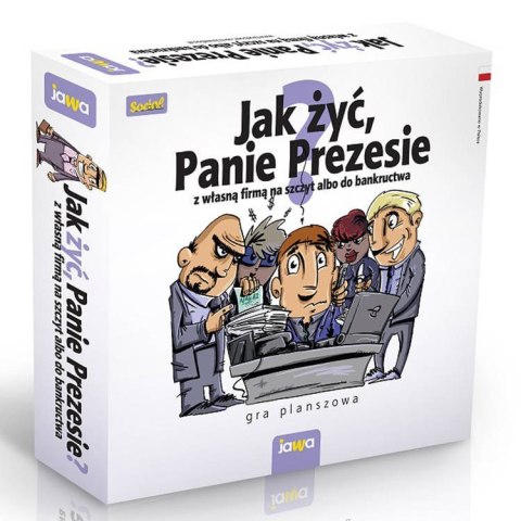 Jawa Gra planszowa Jak żyć Panie Prezesie? - Gra dla całej rodziny GR0560 Jawa Gra planszowa Jak żyć Panie Prezesie? - Gra dla całej rodziny GR0560