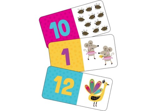 Kapitan Nauka Domino LICZBY gra edukacyjna GR0516 Kapitan Nauka Domino LICZBY gra edukacyjna GR0516