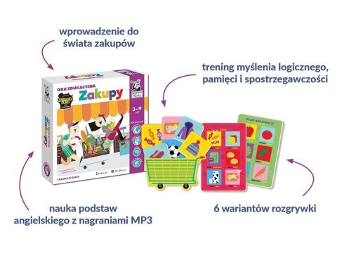 Kapitan Nauka Gra edukacyjna Zakupy GR0488 Kapitan Nauka Gra edukacyjna Zakupy GR0488
